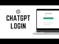 Getting Started With ChatGPT How To Login ChatGPT