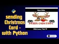 PythonD4 Christmascard