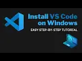 Install VS Code In 2 Minutes Windows Mac English