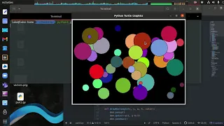Simple 2D Physics Engine in Python 3 Turtle Graphics - Part 4