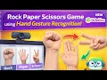 Rock Paper Scissors Game using Hand Gesture Recognition PictoBlox AI Tutorial