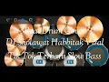 Download Lagu Real Drum Cover DJ Sholawat Habbitak Viral Tik Tok Terbaru Slow Bass