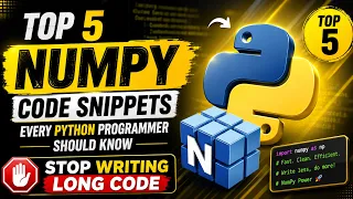 Top 5 NumPy Code Snippets Every Python Programmer Should Know
