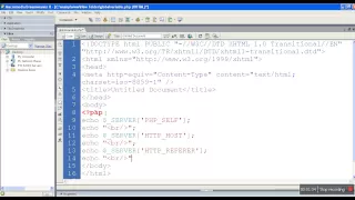 PHP Tutorial in Hindi 19 - Introduction SERVER Variable with Example