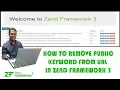 How to Remove Public Keyword from URL in Zend Framework3 Part-3