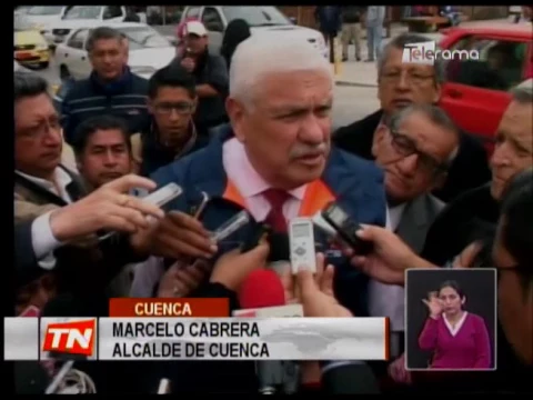 Alcalde Cabrera constató avance de obras del tranvía