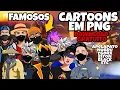 PACK DE CARTOONS DE FREE FIRE - DOWNLOAD GRATIS DOS FAMOSOS