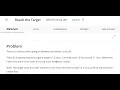 REACH THE TARGET CODECHEF DIFFICULTY LEVEL 281 A R ASHUTOSH