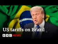 Download Lagu Donald Trump threatens Brazil with 50% tariff | BBC News