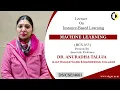 INSTANCE-BASED LEARNING MACHINE LEARNING LECTURE 02 BY DR ANURADHA TALUJA AKGEC