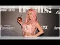 Chanel West Coast Dons Unbuttoned Nude-Colored Minidress On Instagram