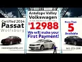 2014 Certified Volkswagen Passat Wolfsburg for only 12988