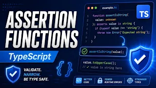 Advanced Typescript Tutorial Assertion Functions