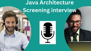 Java Architecture interview first round Latest java interview questions 2024