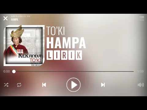 Download MP3 To'Ki - Hampa [Lirik]