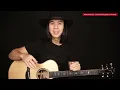 Behind Blue Eyes Guitar Tutorial Limp Bizkit - The Who |Chords + Picking  + Strumming|
