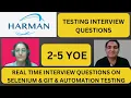 Harman Testing Interview Questions Harman Testing Interview Q A