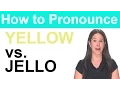 Download Lagu How to Pronounce YELLOW vs. JELLO - [j] vs. [dʒ] - American English