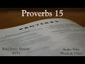 Proverbs 15 - Holy Bible