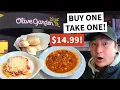 INSANE DEAL Trying Olive Garden s 14 99 BUY ONE TAKE ONE