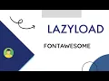 How to Lazy Load Font Awesome Library with JavaScript