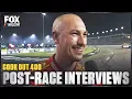 Joey Logano Chase Briscoe Christopher Bell post-race interviews from Cook Out 400 NASCAR on FOX