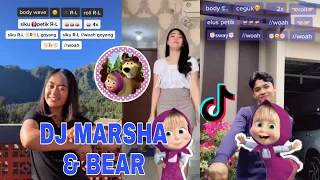 tik tok viral dj marsha and the bear