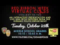 Red Ribbon Week Live Q A w Oxnard Police Officers Middle School Grades
