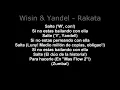 Wisin & Yandel - Rakata (Letra)