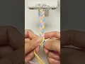 3-Color 3-Strand Braid Tutorial Easy DIY Bracelet
