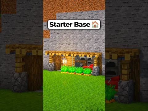 Minecraft Easy Starter Base 🏠