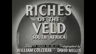 1940s south africa travelogue kimberly diamond mines u0026 gold mines 43254