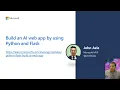 Build an AI web app to translate text using Python Flask Arabic