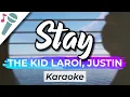 Download Lagu The Kid LAROI, Justin Bieber - Stay - Karaoke Instrumental (Acoustic)