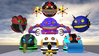 Pacman & The Cleaning Robots | Cinema 4D Simulation