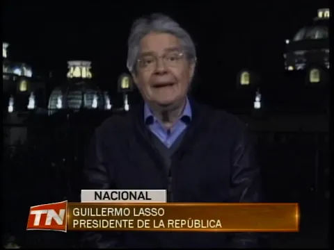 Presidente Lasso insiste en el diálogo para poner fin a las protestas