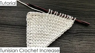 Tutorial - Tunisian Crochet Increase YO M1