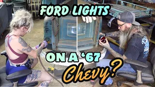 We Put 1931 Ford Taillights on a 1967 Chevy C10