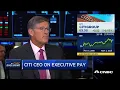 Citi CEO Michael Corbat defends C-suite executive pay gap