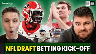 2026 NFL DRAFT GAMBLING KICK-OFF Early Prop Betting Picks Predictions