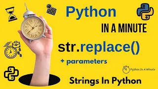 str replace old new count - Replace Substrings in Python Strings