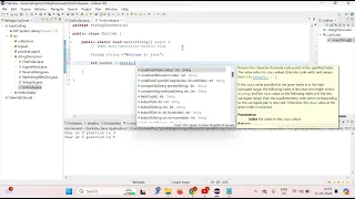 Write a Java program to get the character Unicode code point at the given index within the string