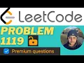 Leetcode 1119 - Remove Vowels from a String