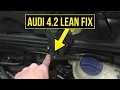 P1128 P1130 Audi S4 A6 Allroad A8 Fuel Trim Bank 1 Bank 2