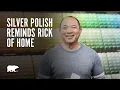 Life at Behr Silver Polish Reminds Rick of Home