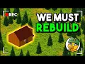 DAY ONE - Turning This TINY Cabin Into The Ultimate Base Project Zomboid Build 42 Raw Uncut
