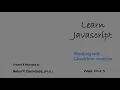 Learn Javascript Working with Checkbox Controls - Single message