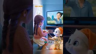 Kitty Found The Blue Drink From TV Ad Catshorts Cutecat Cat Cartoon Disney Catlovers Funny 