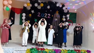 هو احمد ومحمد استعراض روضة الاطفال قسم التحضيري باء دندنها
