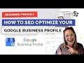 2026 Google Business Profile Optimization Tutorial for Beginners How to SEO Optimize the Basics